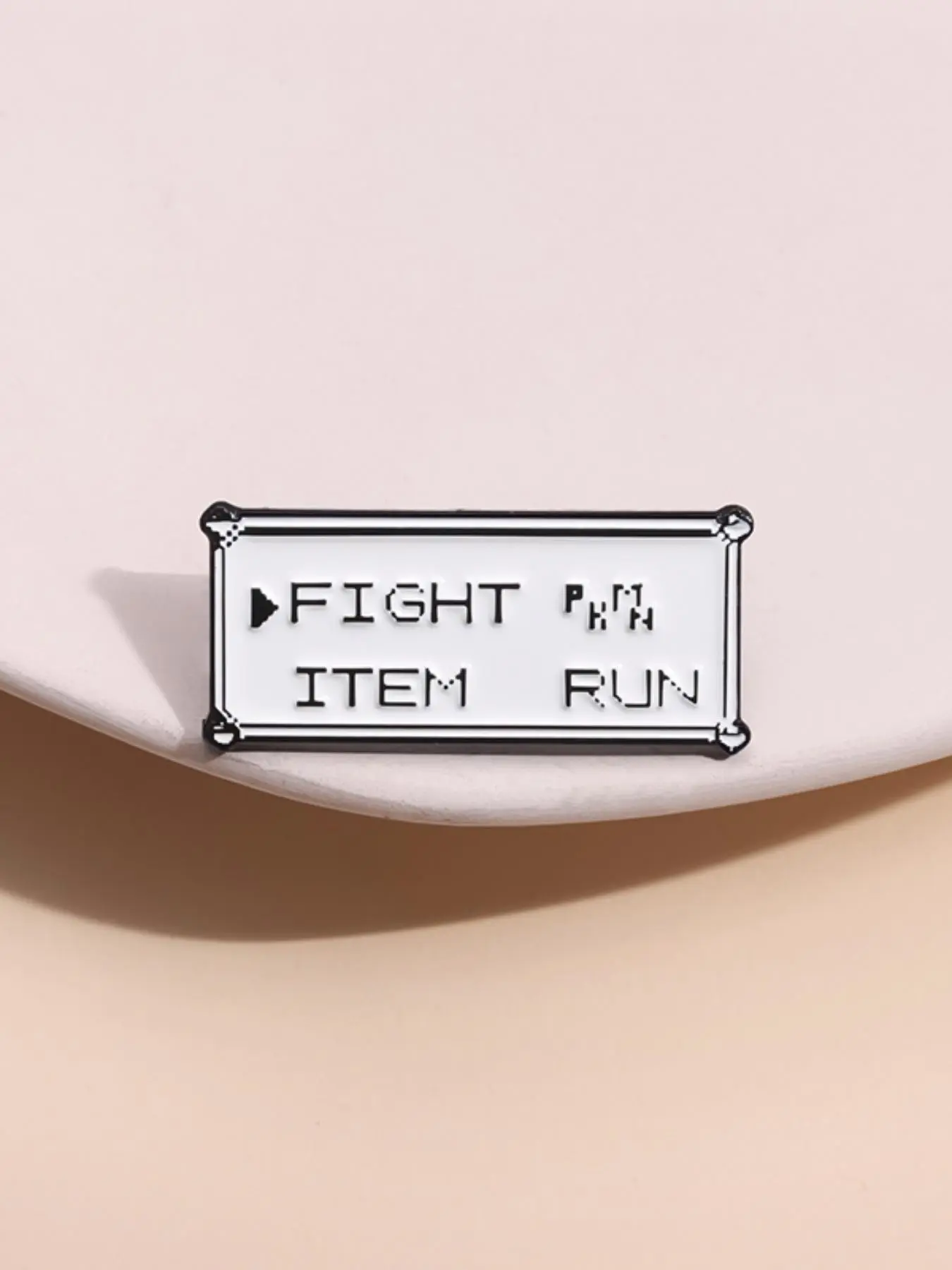 Men Accessories All - Letter Pattern Brooch, Alloy Brooch Pin,