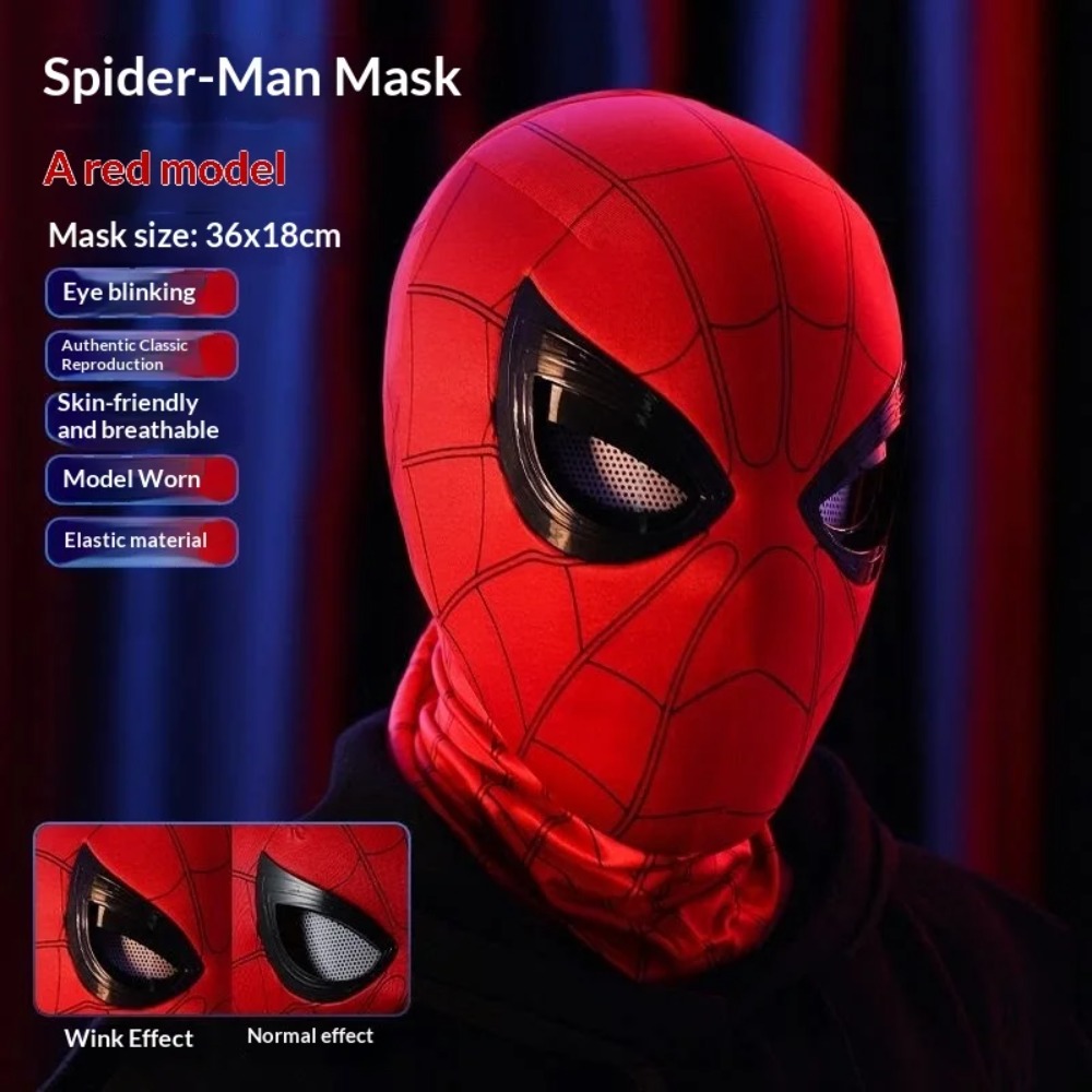 Men'S Accessories Clothing - Spider-Man Headgear With Movable Eyes Cool
