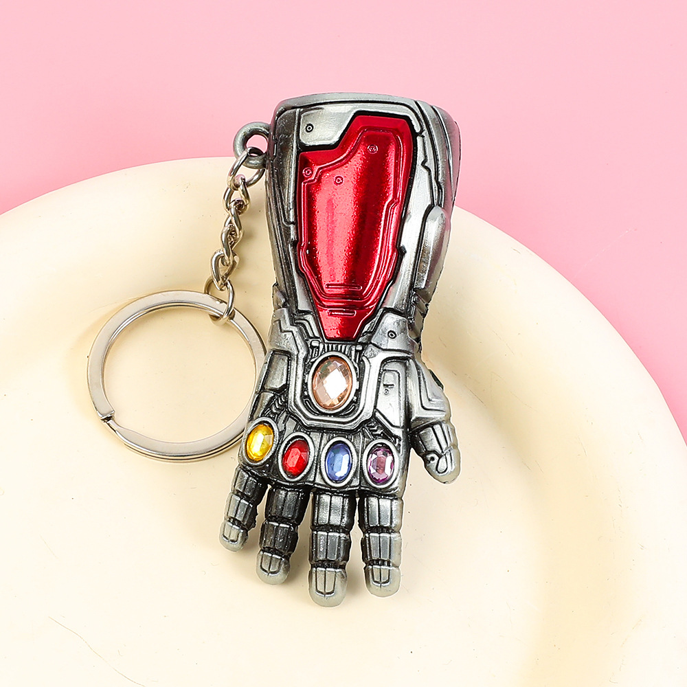 Men'S Accessories Holder - Iron Man Infinity Glove Keychain -