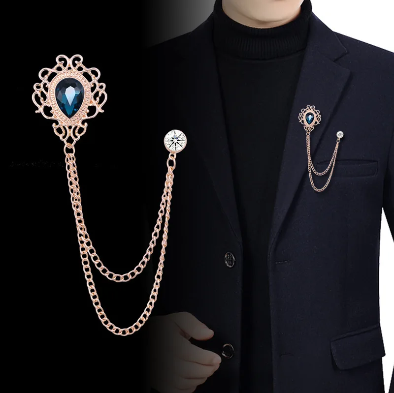 New Vintage Tassel Chain Rhine - Men Accessories For Suit recension och pris