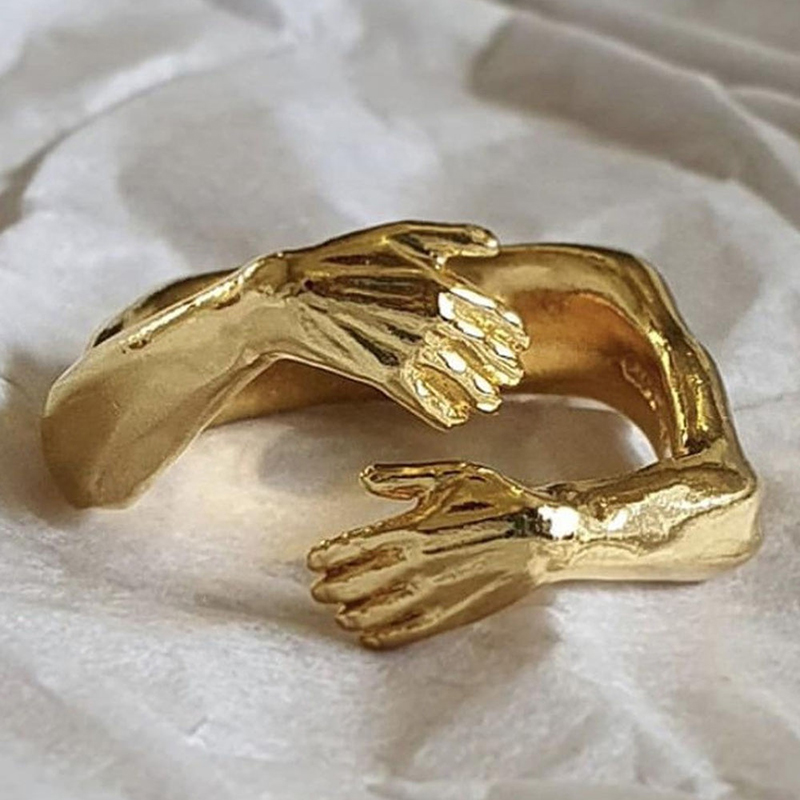 Vintage Love Hugging Hands Ope - Men'S Accessories Hand Bands recension och pris