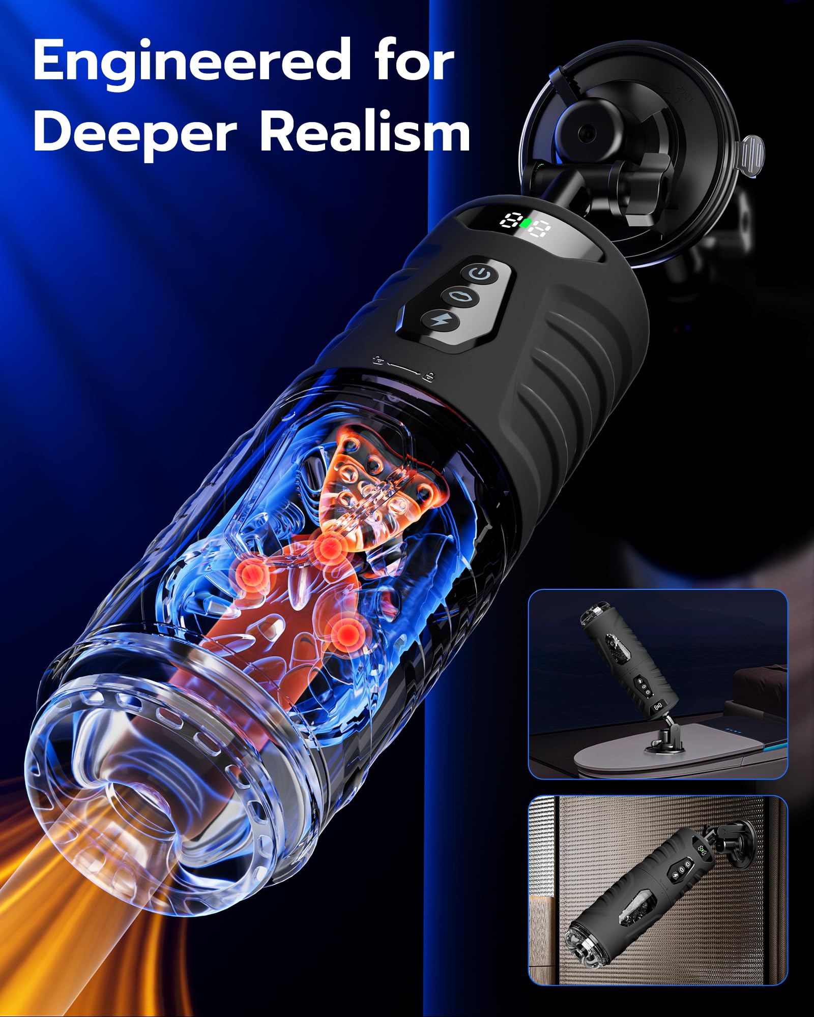 Automatic Rotating Vibrating M - Men'S Vegan Accessories recension och pris