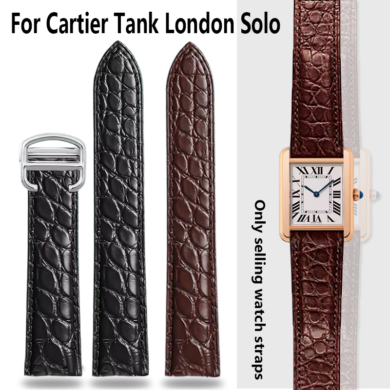 Crocodile Watchband 16 18 20 2 - Men'S Accessories Cartier recension och pris