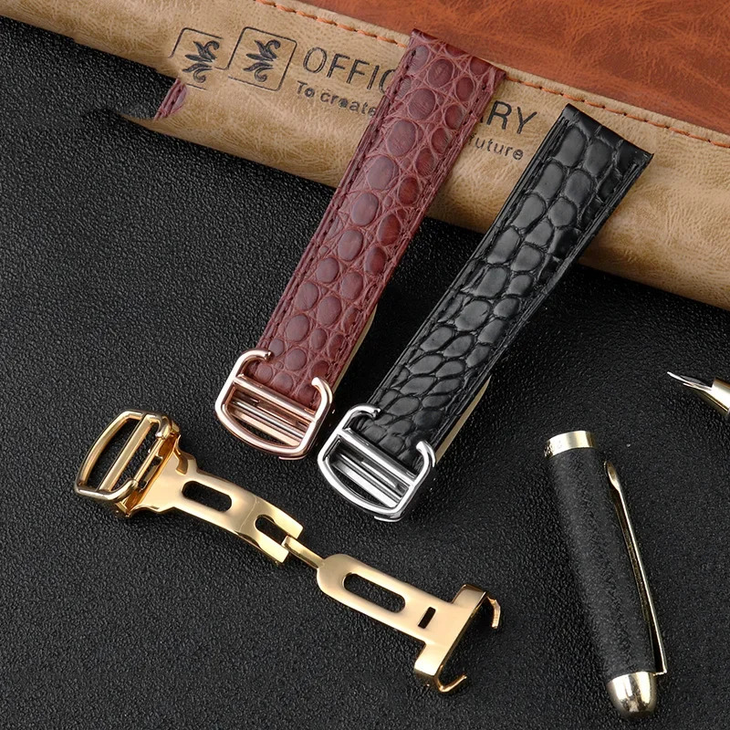 Crocodile Watchband 16 18 20 2 - Men'S Accessories Cartier recension och pris