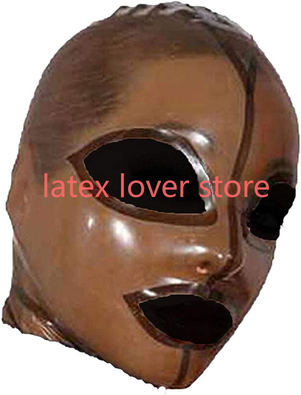 Latex Mask Transparen Brown Ru - Men Accessories To Wear recension och pris
