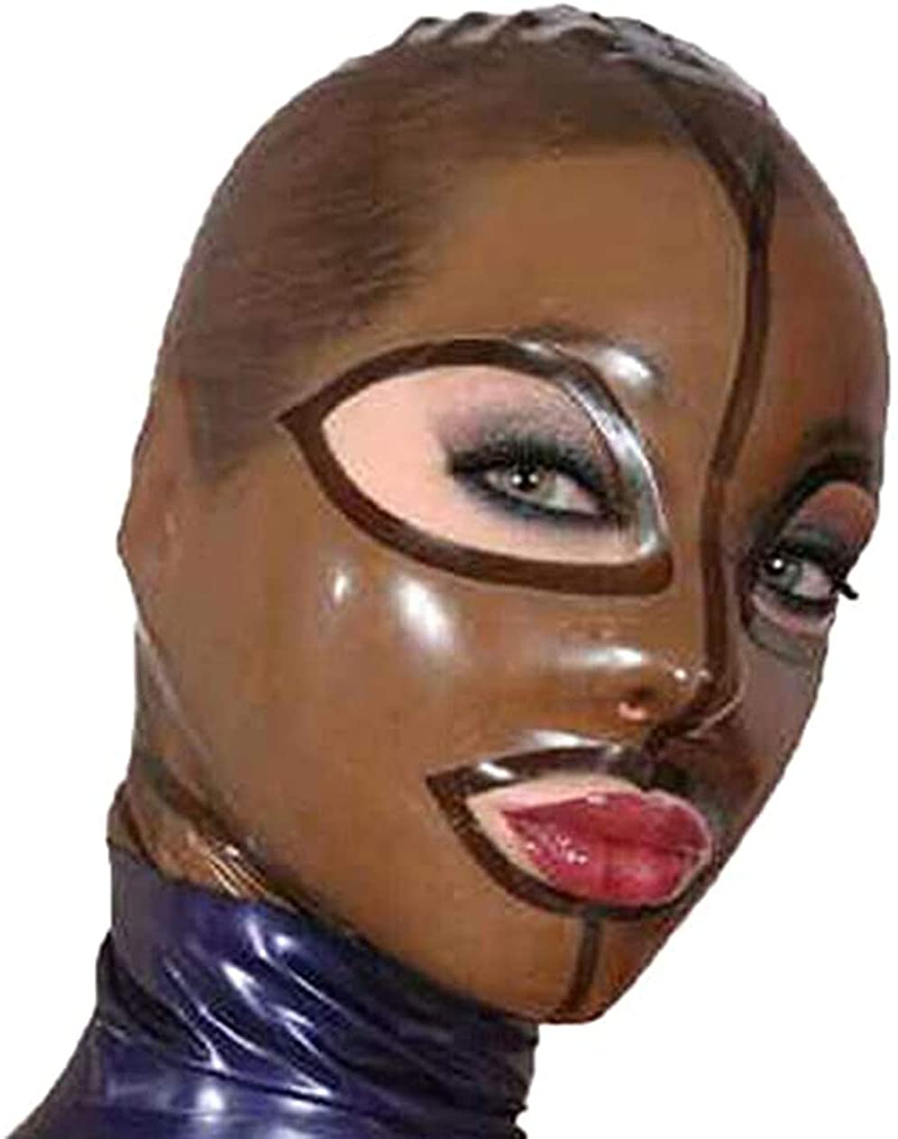 Latex Mask Transparen Brown Ru - Men Accessories To Wear recension och pris