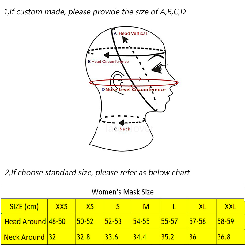 Latex Mask Transparen Brown Ru - Men Accessories To Wear recension och pris