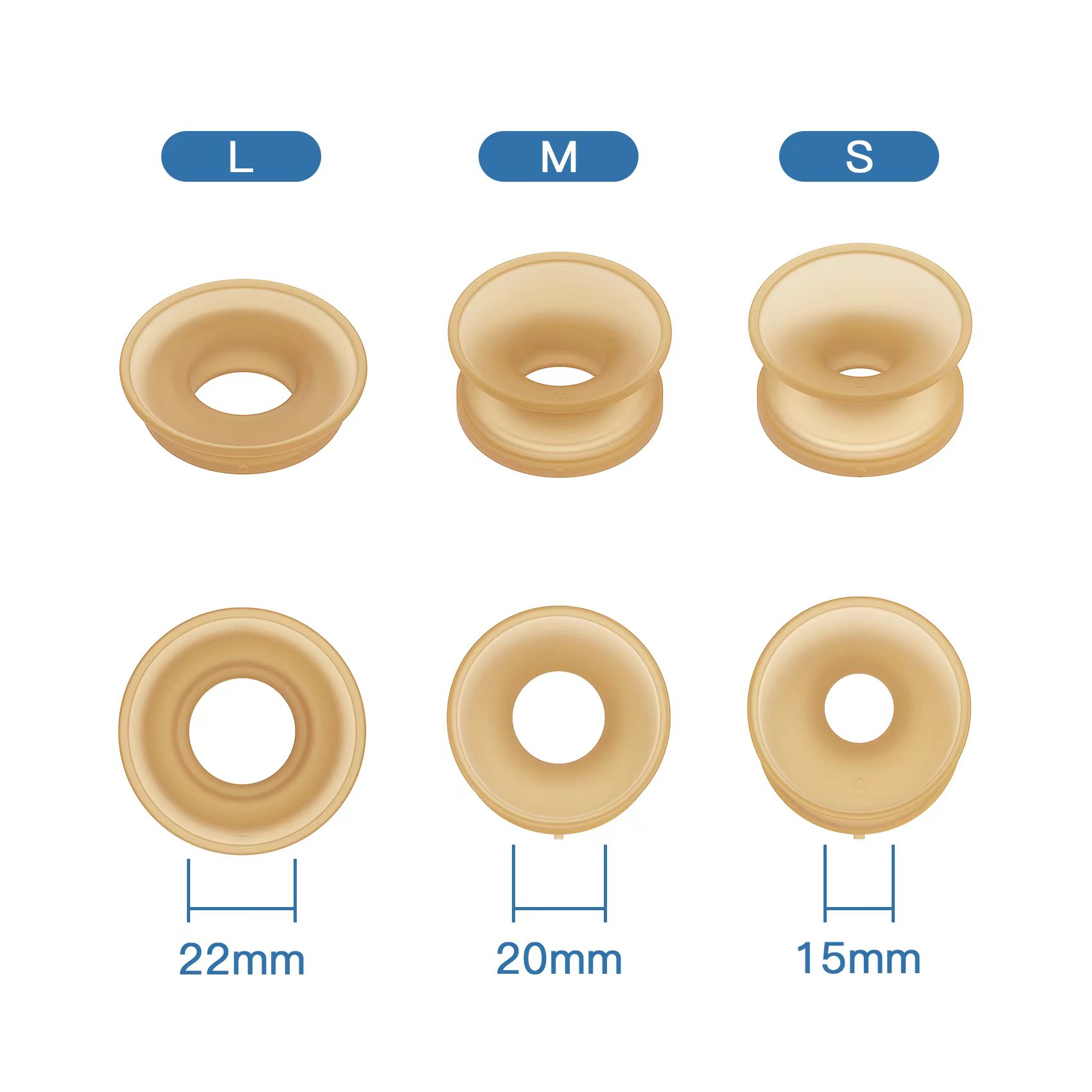 Silicon 6pcs/lot sleeve  parts - Men Accessories All recension och pris