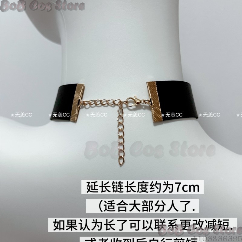 9S Choker Game Nie Cosplay Cos - Men Accessories For Suit recension och pris