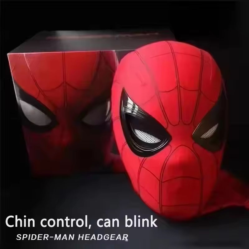 Spider-Man Headgear With Movab - Men'S Accessories Clothing recension och pris