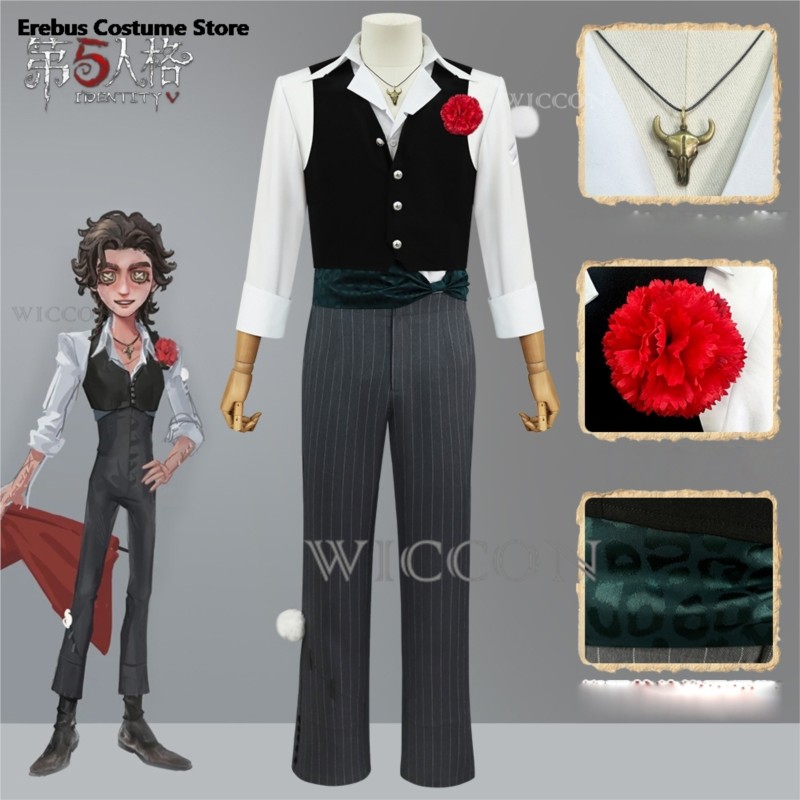 Adults Cosplay Game Game Ident - Men Accessories For Suit recension och pris
