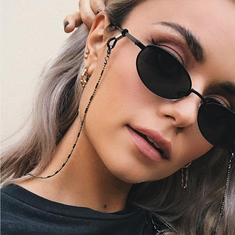 Mask Sunglasses Chains for Wom - Men Accessories All recension och pris