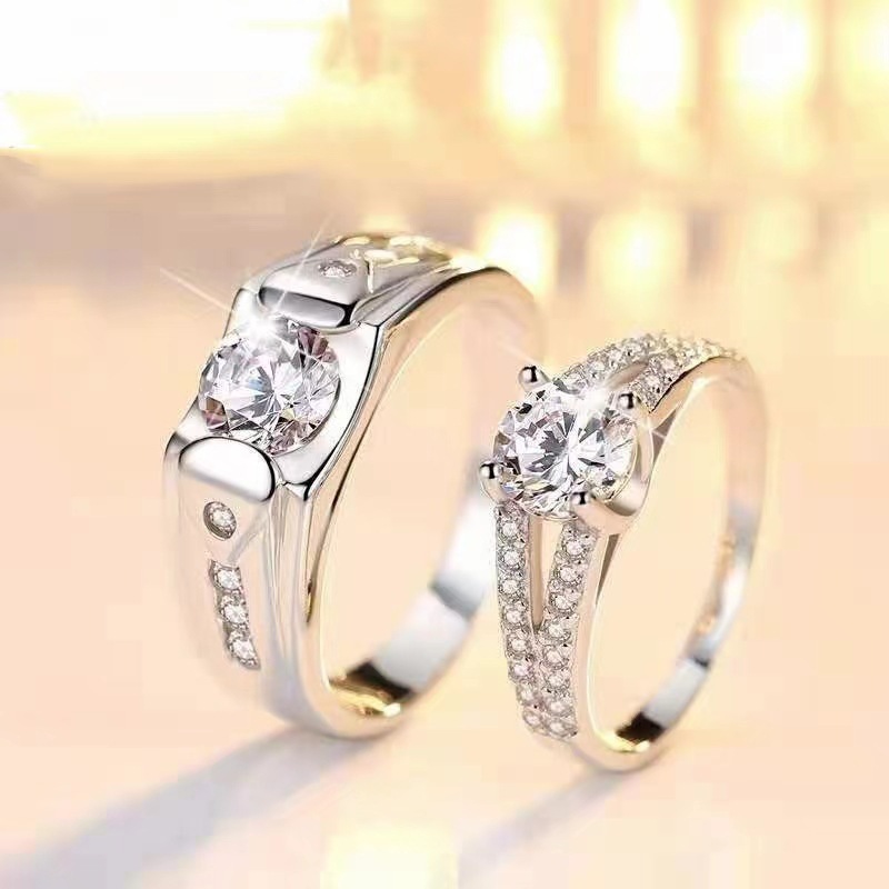 Romantic Bowknot Couple Rings  - Men'S Accessories Hand Bands recension och pris