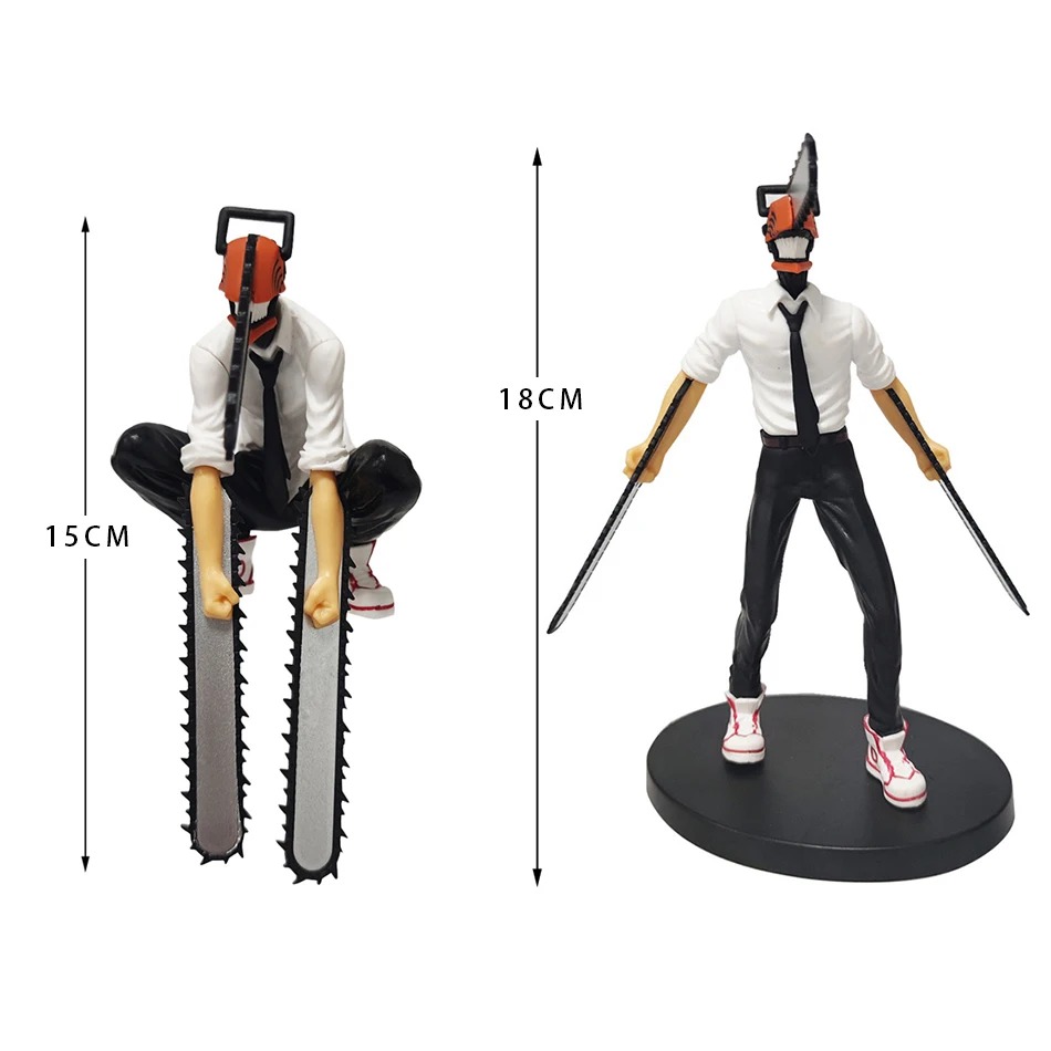 15-18cm Chainsaw Man Anime Fig - Men Accessories Collection recension och pris