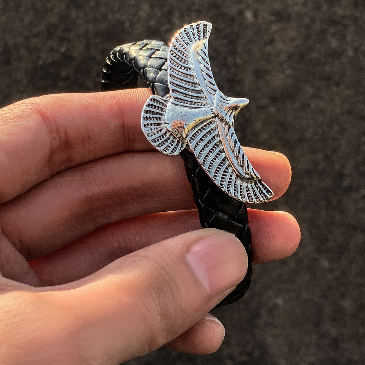 Fashion Eagle Bracelet for Men - Men'S Accessories Hand Bands recension och pris