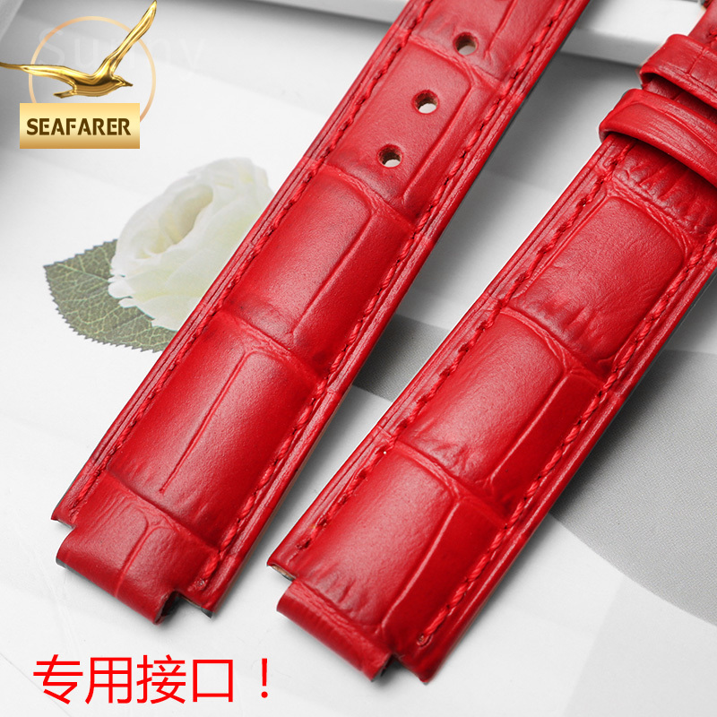 Genuine Leather Watch Strap fo - Men'S Accessories Cartier recension och pris