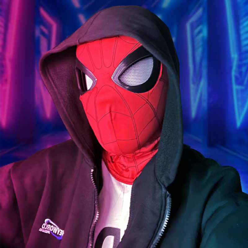 Spider‑Man Cosplay Realistic S - Men'S Accessories Clothing recension och pris