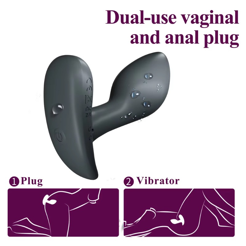 APP Remote Control Anal Vibrat - Men'S Vegan Accessories recension och pris