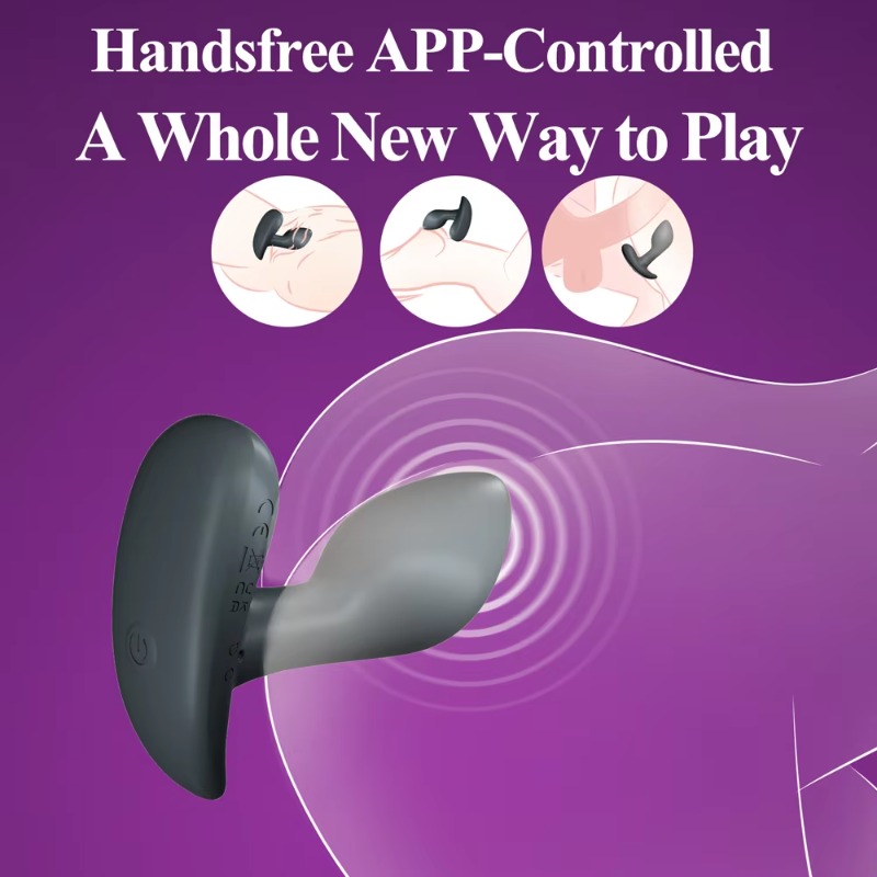 APP Remote Control Anal Vibrat - Men'S Vegan Accessories recension och pris