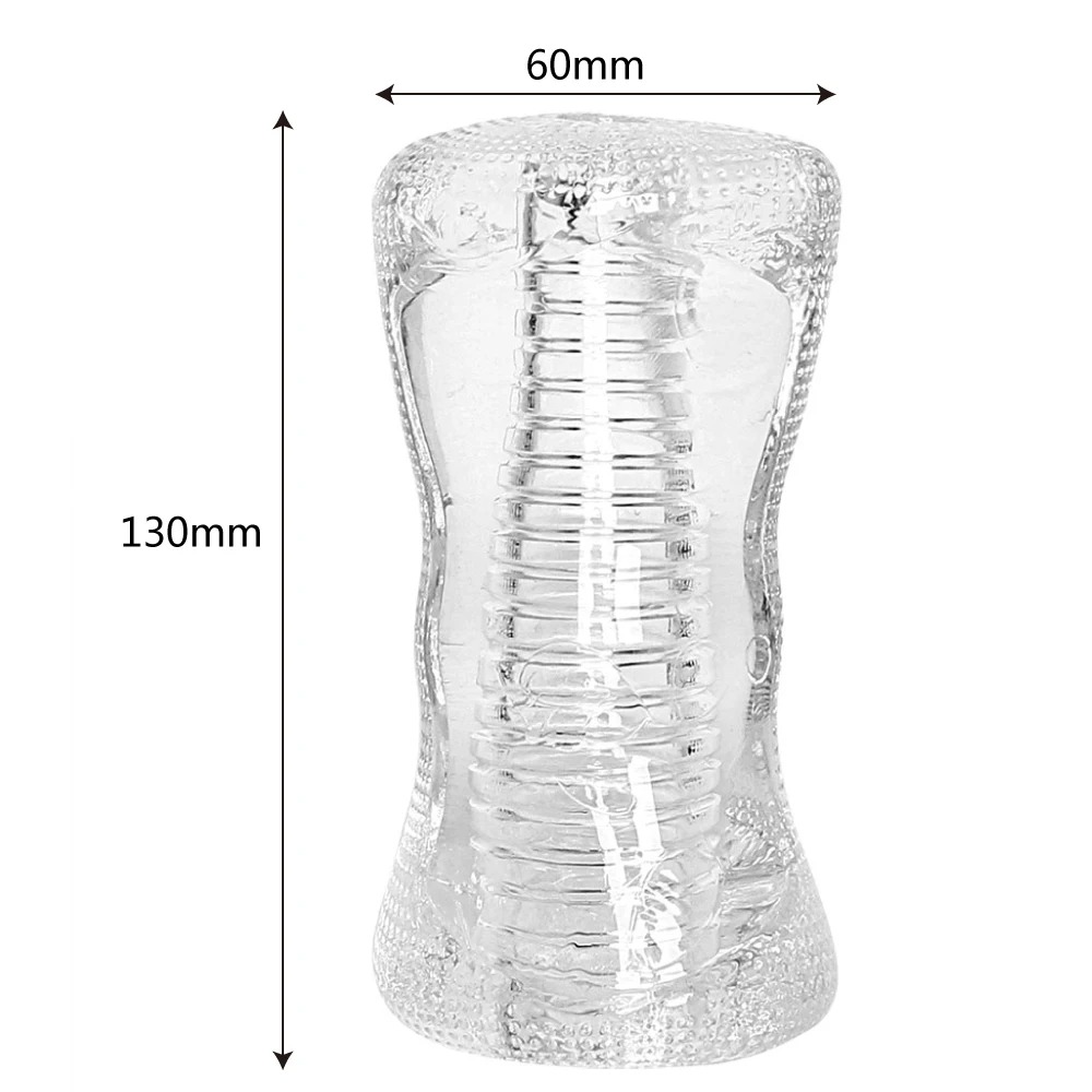 13cm Male Masturbator Transpar - Men'S Vegan Accessories recension och pris