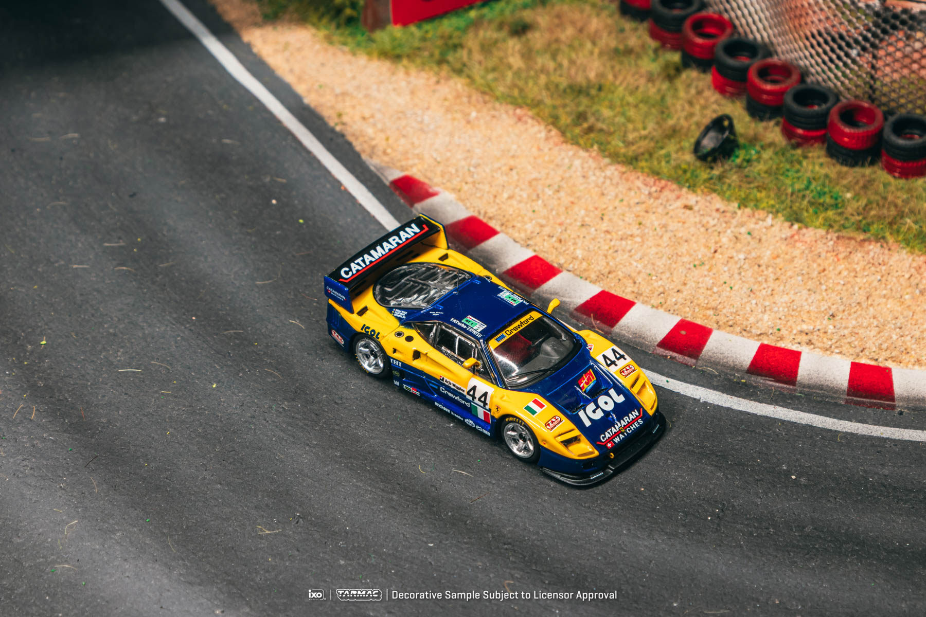 In Stock TW 1:64 Ferrari F40 G - Men Accessories Collection recension och pris