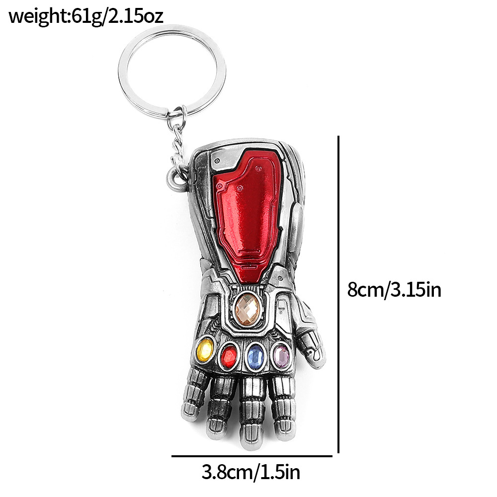 Iron Man Infinity Glove Keycha - Men'S Accessories Holder recension och pris
