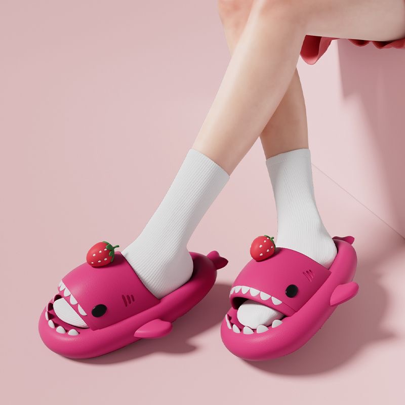 Cute Shark Slippers for Women  - Men Accessories To Wear recension och pris