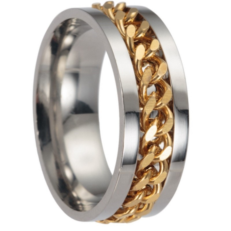 5pcs 7/8/9/10/11/12 Ring Core  - Men Accessories Ring recension och pris