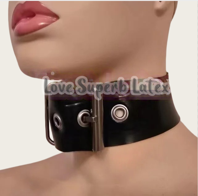 0.4mm Sexy Latex Neck Choker R - Men'S Accessories Clothing recension och pris