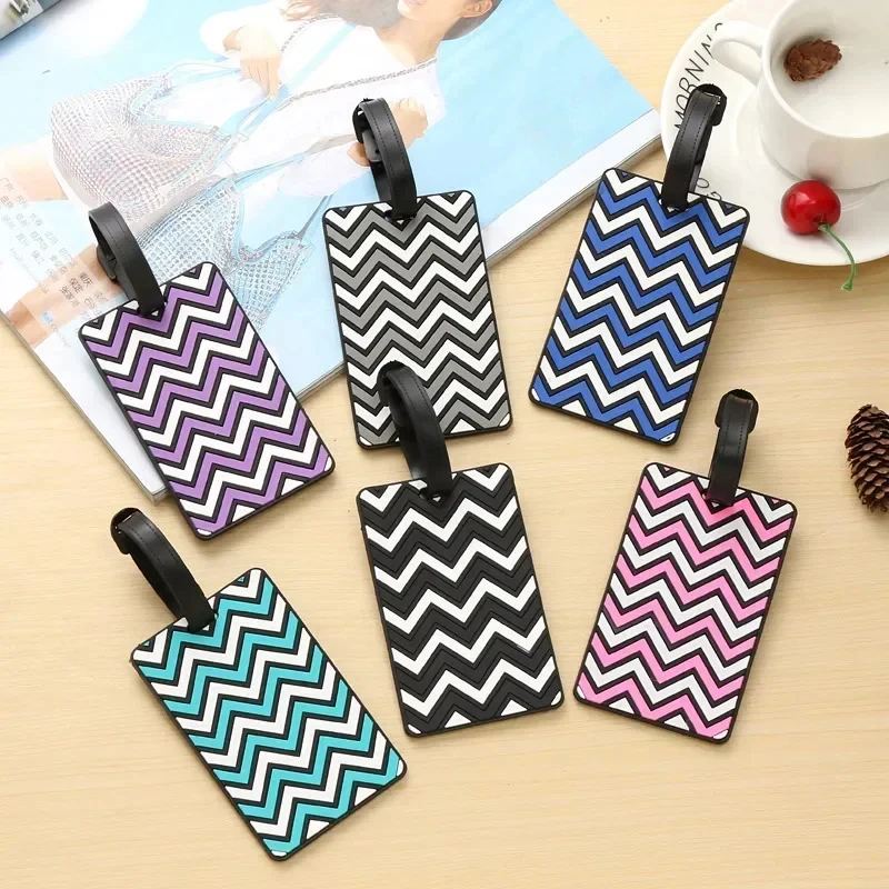 Geometric Luggage Tags for Wom - Men'S Accessories Holder recension och pris
