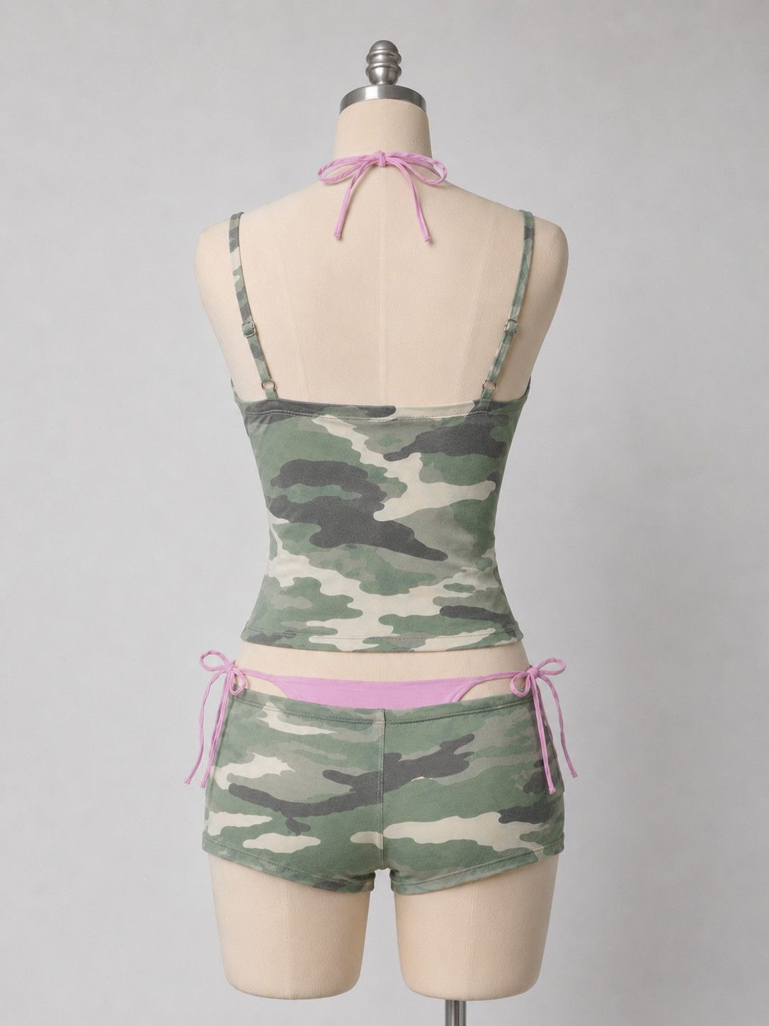 Y2K retro camouflage two-piece - Men Accessories To Wear recension och pris